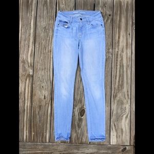 Really blue, blue jeans